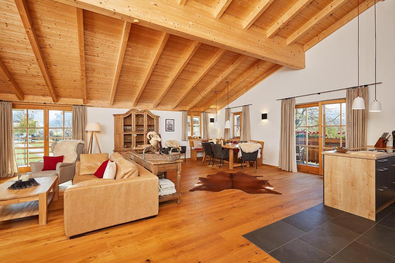 Landhauswohnung Dosbach Reit im Winkl Esterno foto